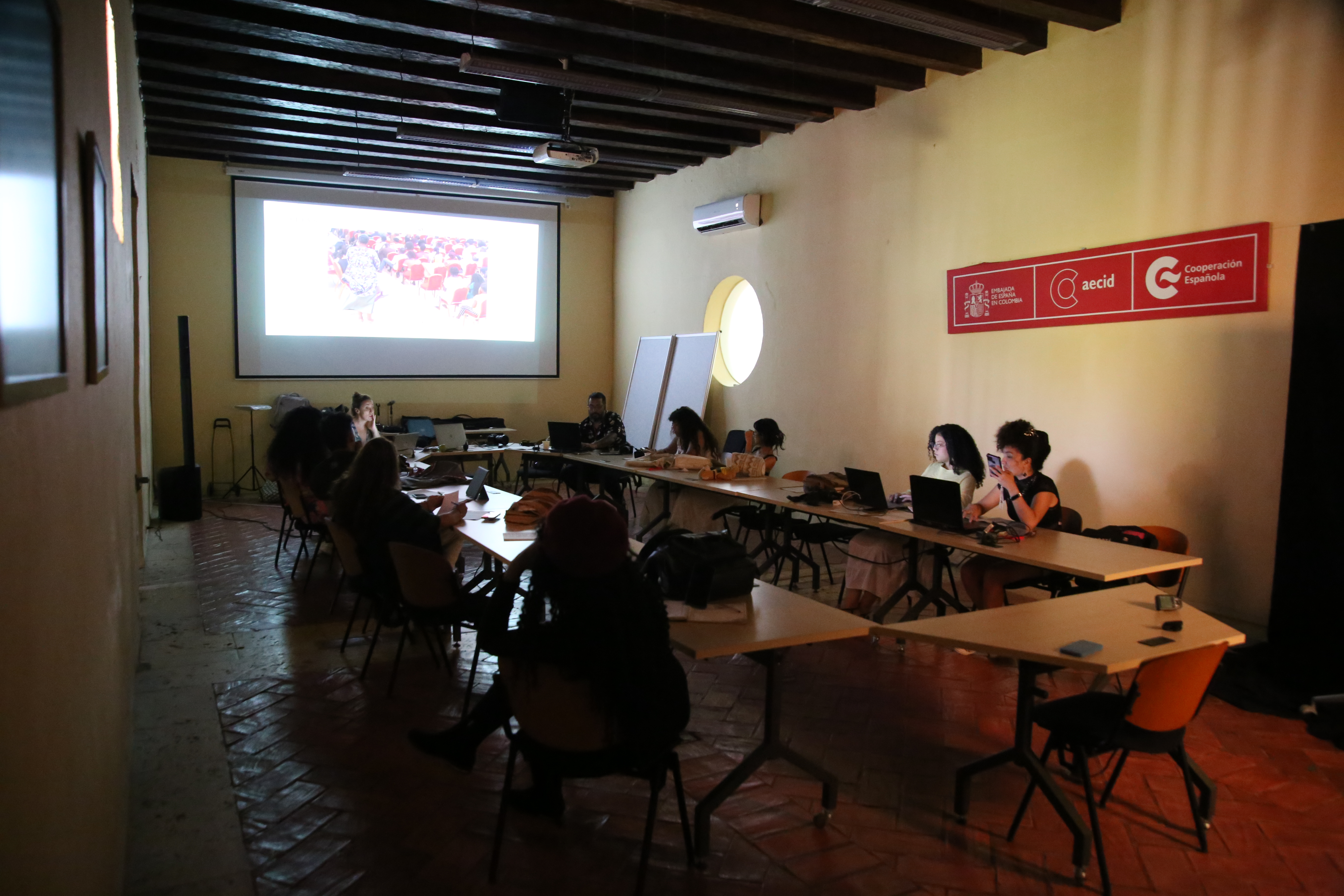 Taller en el CFCE Cartagena de Indias